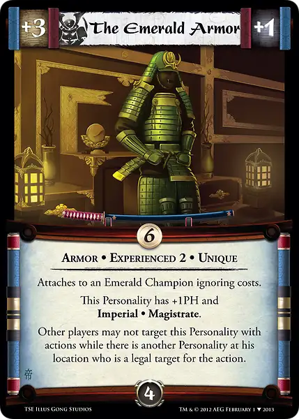 The Emerald Armor • Experienced 2