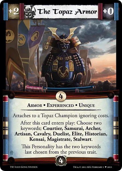 The Topaz Armor • Experienced